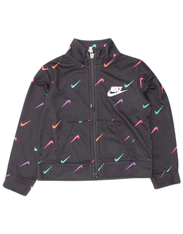 Nike Veste de survêtement graphique pour bébé fille 12-18 mois Noir