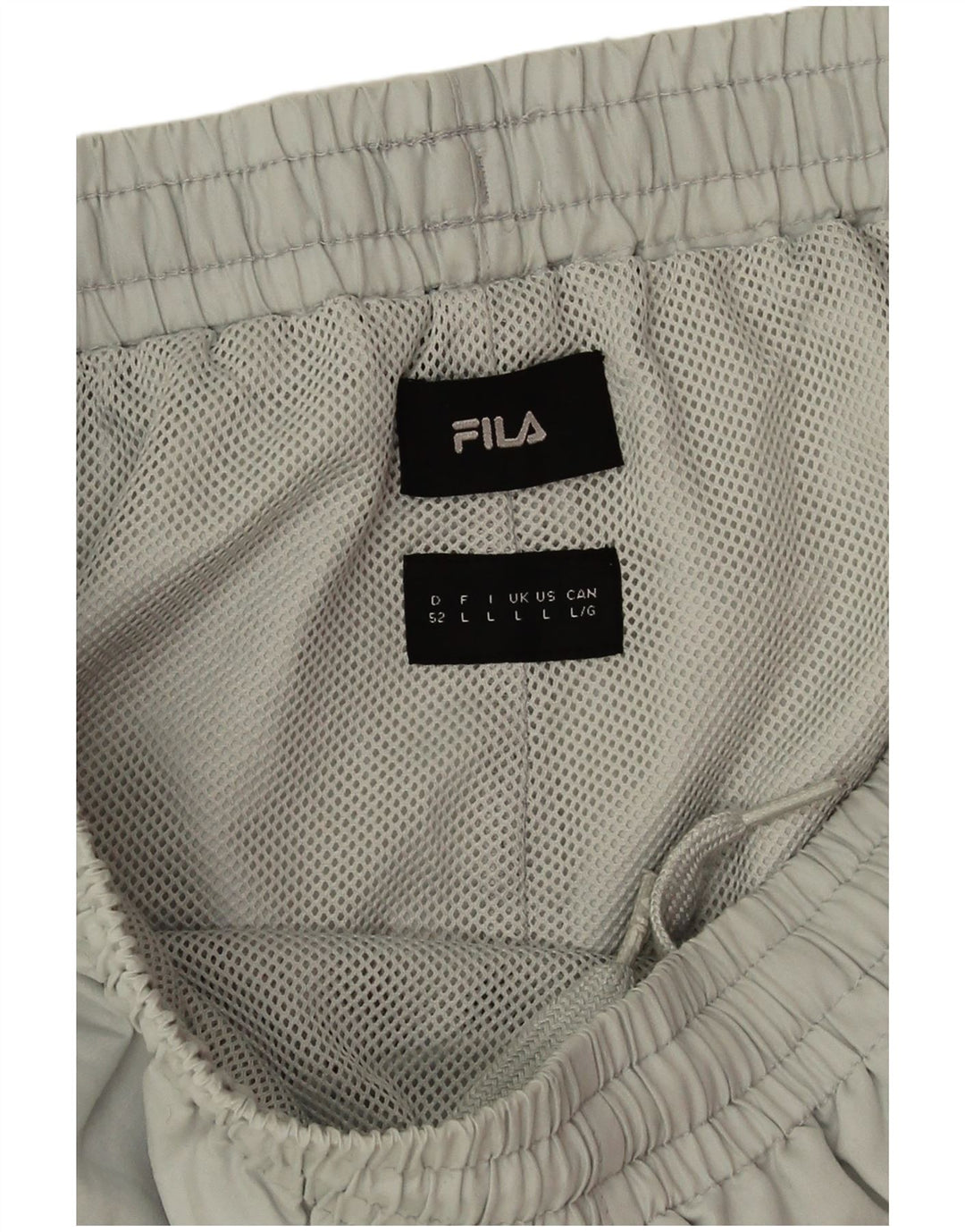 Fila Pantalon de Survêtement Graphique Homme Joggers Large Vert Polyester