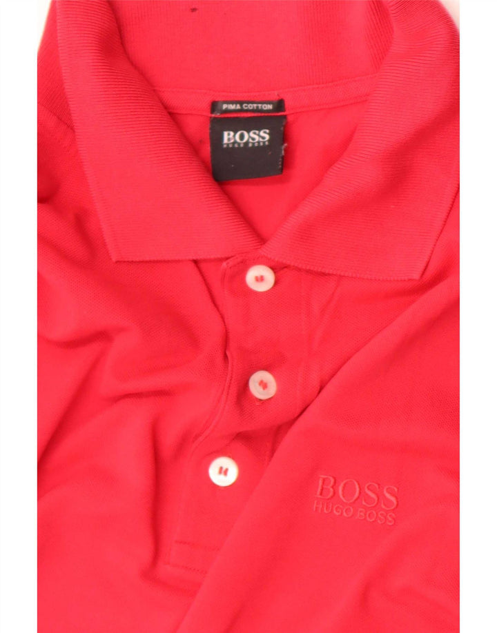 Hugo Boss Polo Homme Grand Rouge