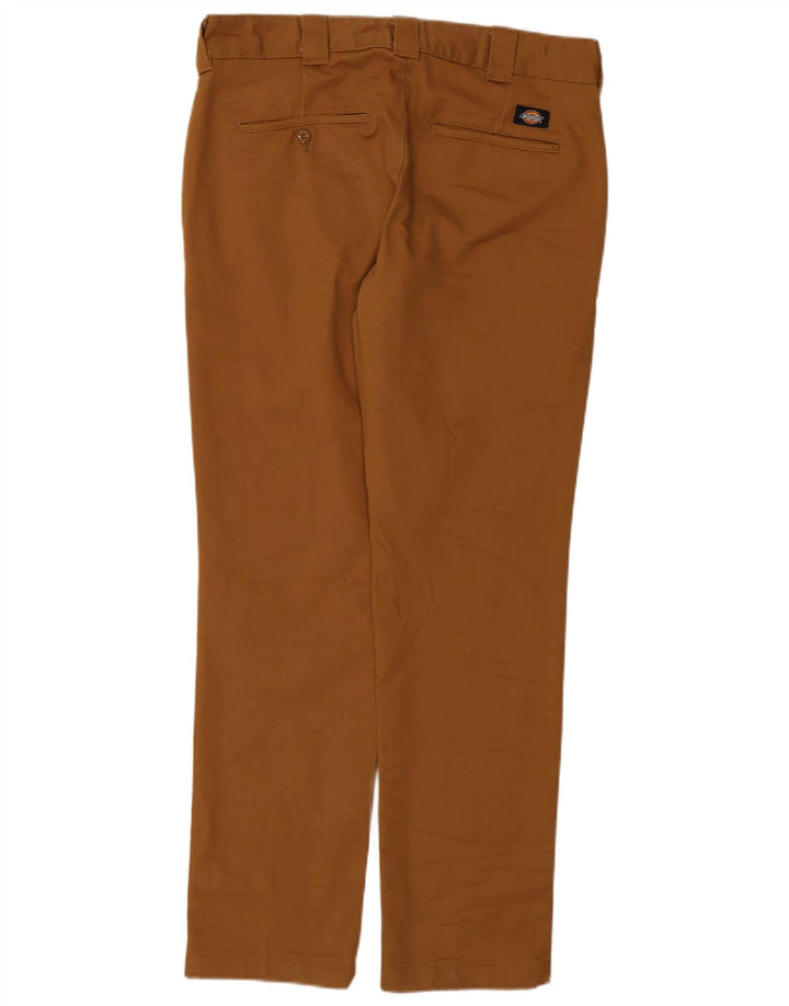 Dickies Pantalon Chino Coupe Slim Homme W33 L32 Marron Polyester