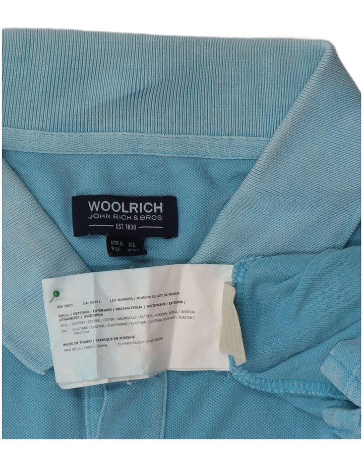 Woolrich Polo Homme 2XL Bleu Coton
