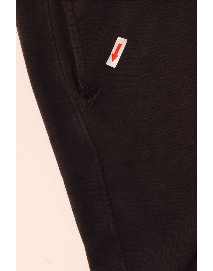 Champion Short de Sport Homme Coton Noir Moyen