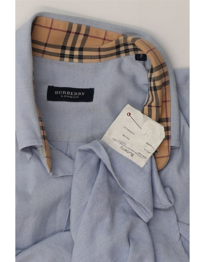 BURBERRY Chemise Homme Bleu Moyen Coton