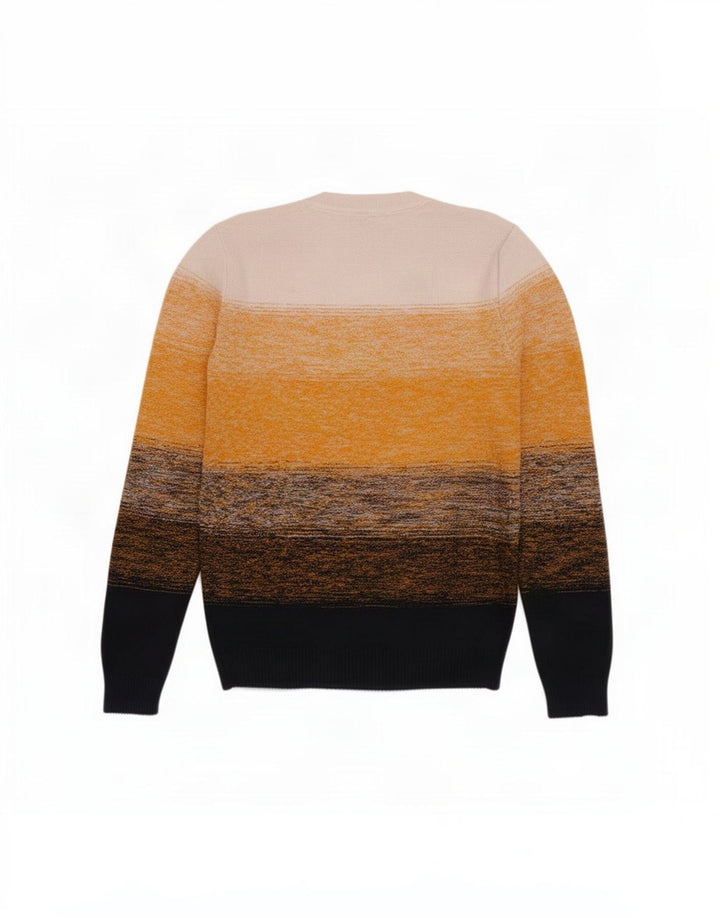 Jack & Jones Pull à col rond pour homme Petit rayé multicolore