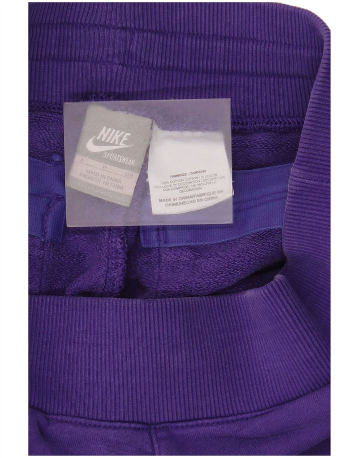 Nike Short de sport pour homme Petit coton violet