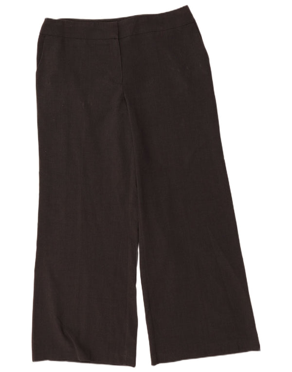 Marks & Spencer Pantalon chino large pour femme UK 16 Large W36 L32 Gris