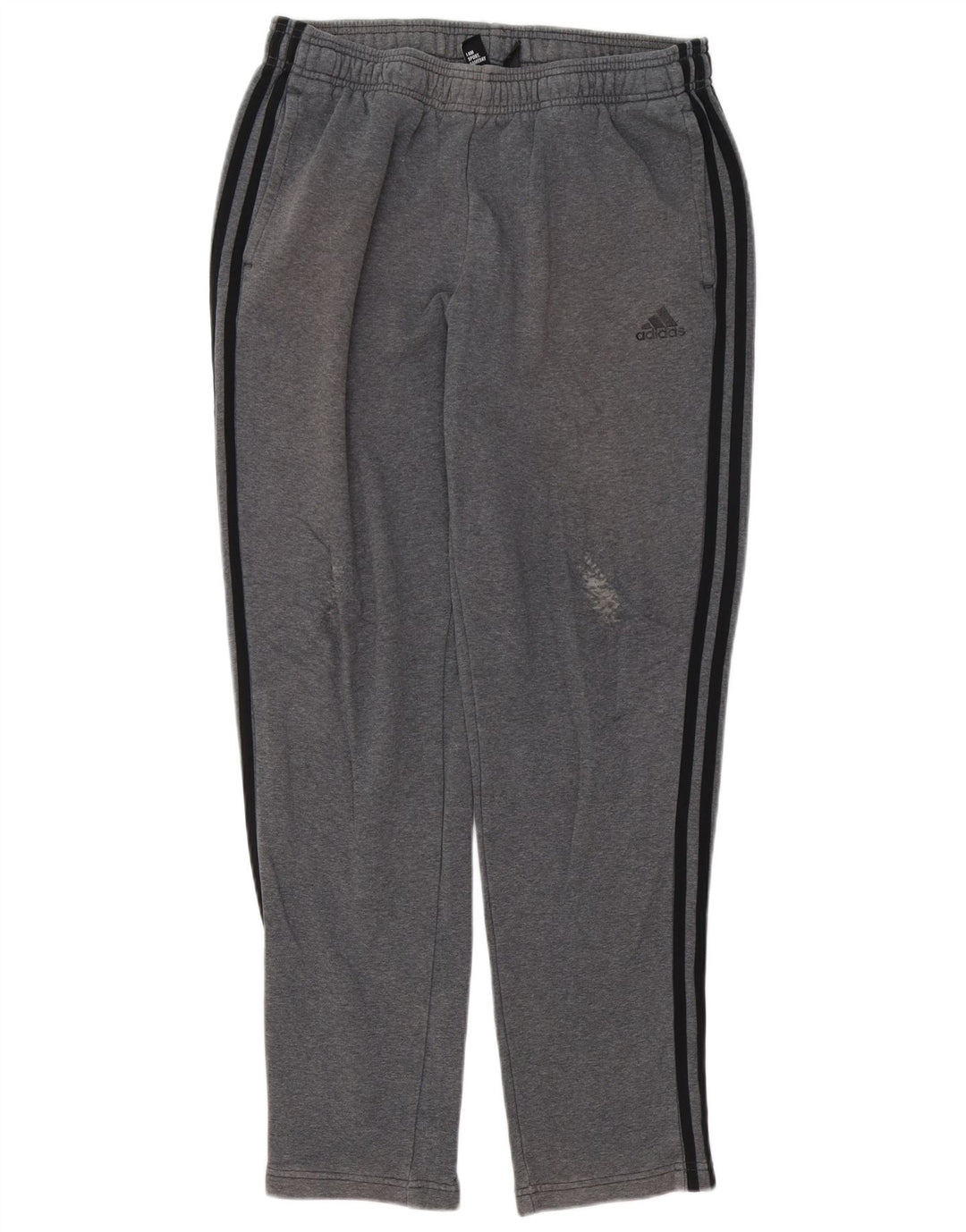 Adidas Pantalon de survêtement pour homme Large Gris Coton