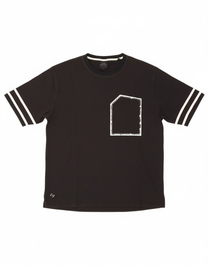 Armani Exchange T-Shirt Homme Noir Moyen