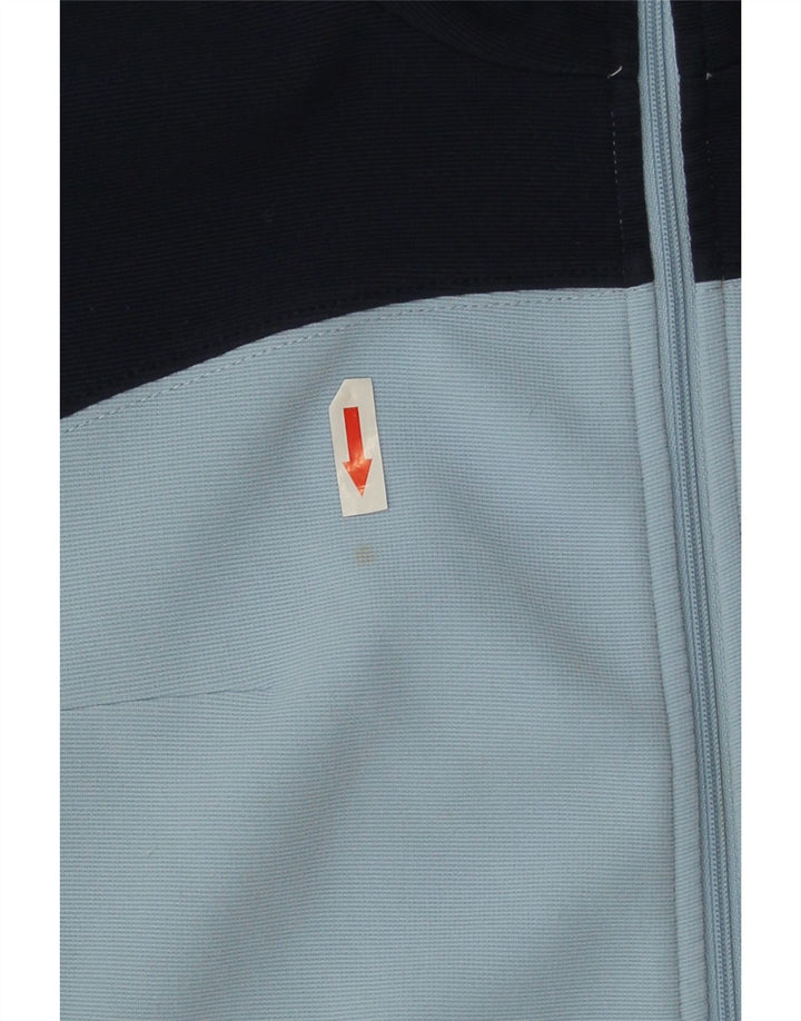 Kappa Veste de survêtement pour femme UK 14 Bleu marine moyen Colourblock