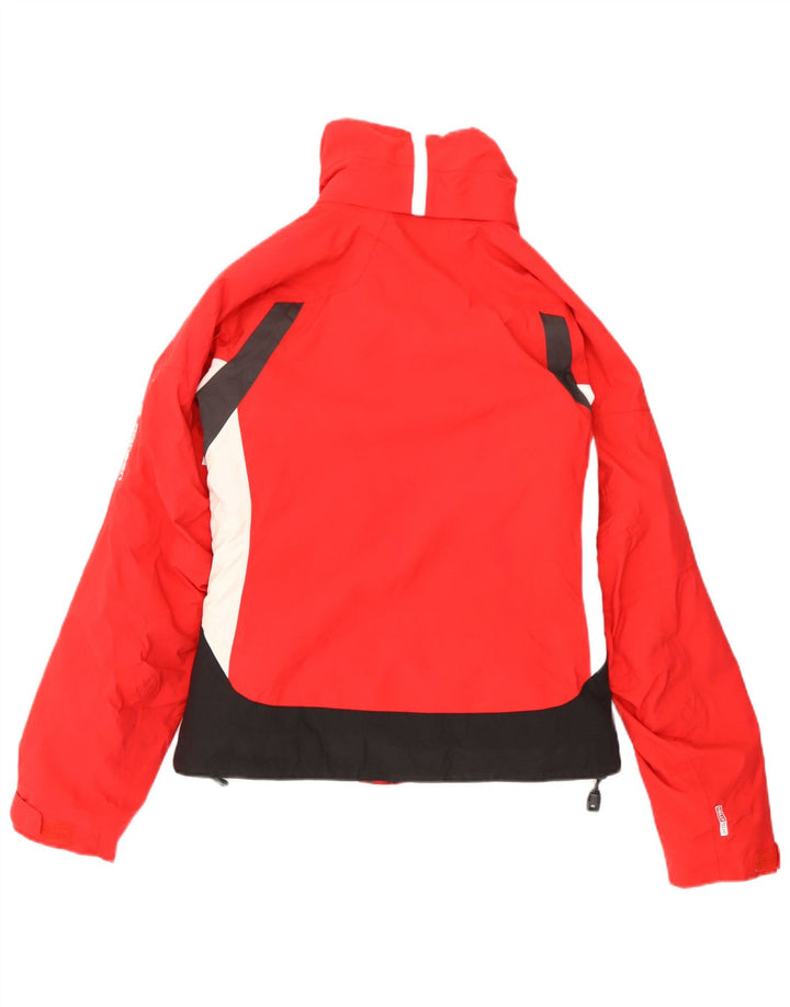 Helly Hansen Veste de ski pour femme UK 6 XS Rouge Colourblock Polyester
