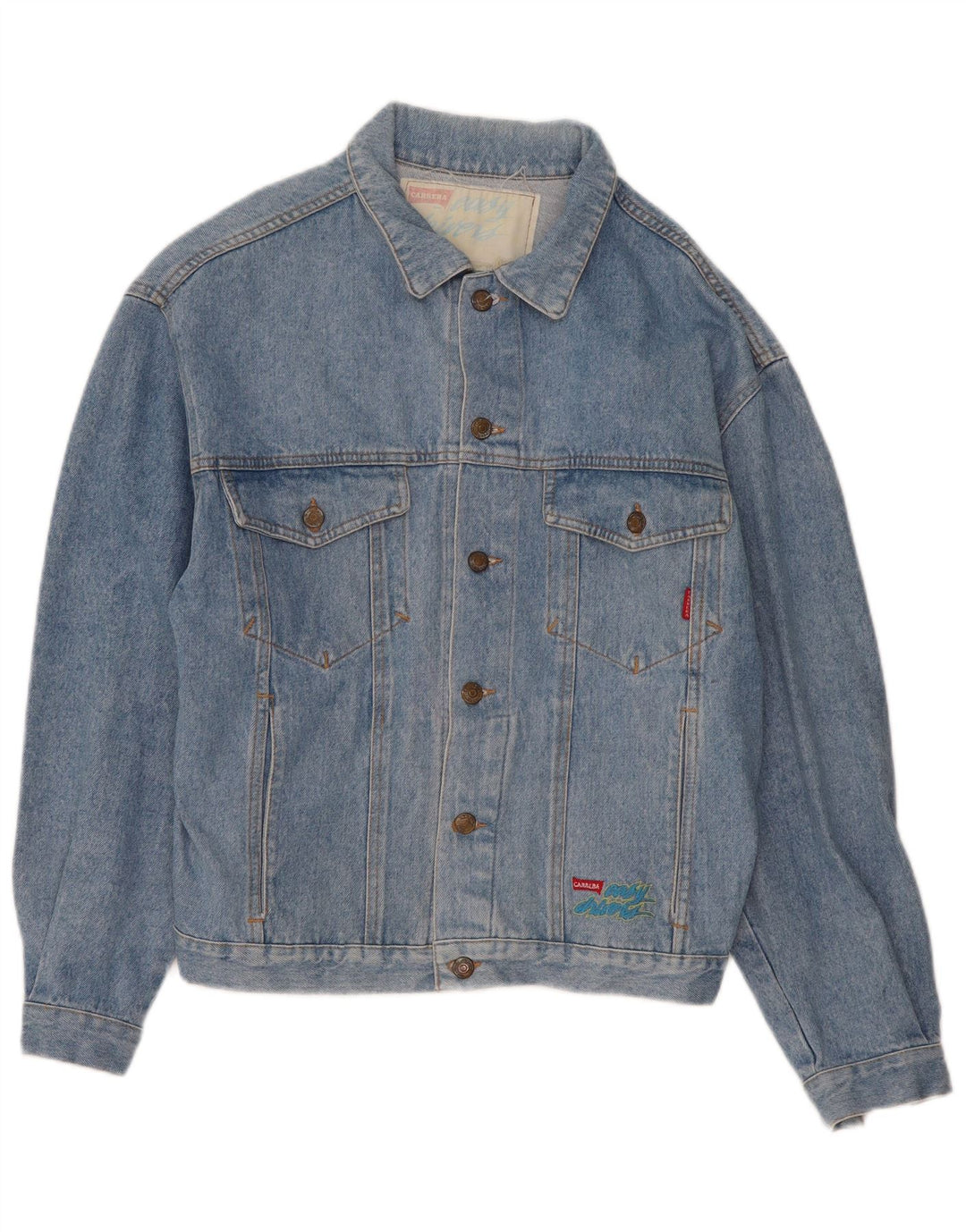 Carrera Veste en jean pour homme UK 38 Bleu moyen
