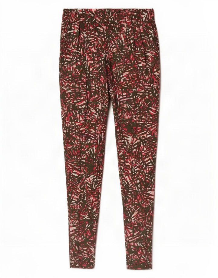 Marks & Spencer Leggings Femme UK 12 Medium Multicolore Floral Viscose