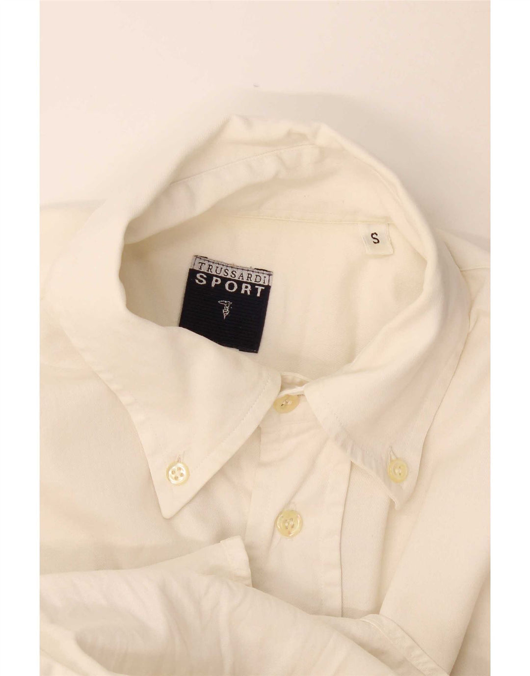 Trussardi Chemise Petit Blanc Homme