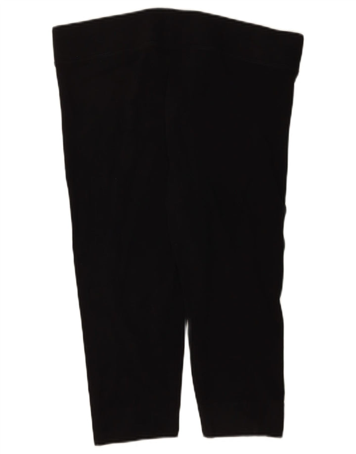 Marks & Spencer Leggings Capri pour femme UK 16 Large Noir Coton