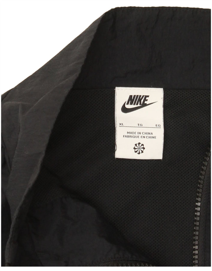 Nike Veste de survêtement coupe ample graphique pour homme XL Noir