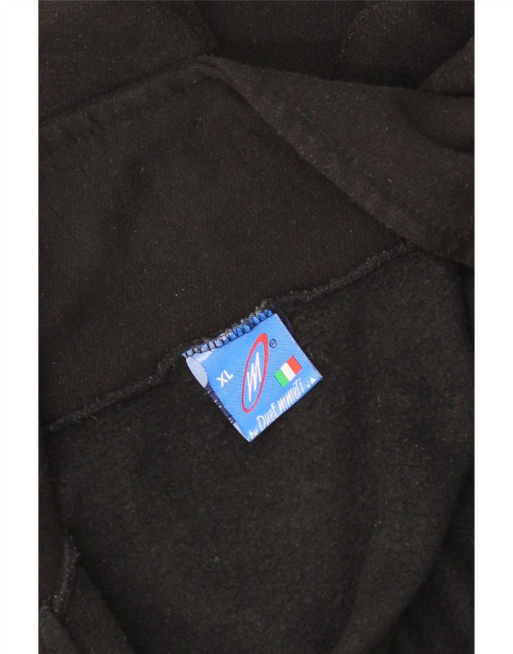 vintage Mens Survêtement Top Veste XL Noir