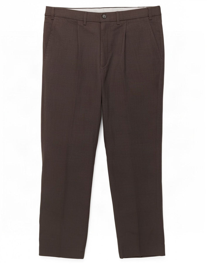 Marks & Spencer Pantalon de costume pour homme W36 L31 Gris Polyester