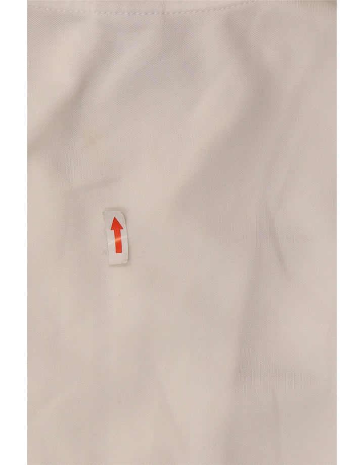 Nike Veste de survêtement pour femme UK 8/10 Petit Blanc Polyester