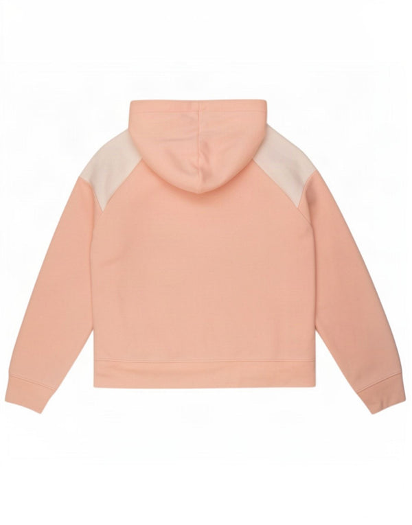Jordan Pull à capuche graphique pour fille 13-14 ans XL Rose Colorblock Coton