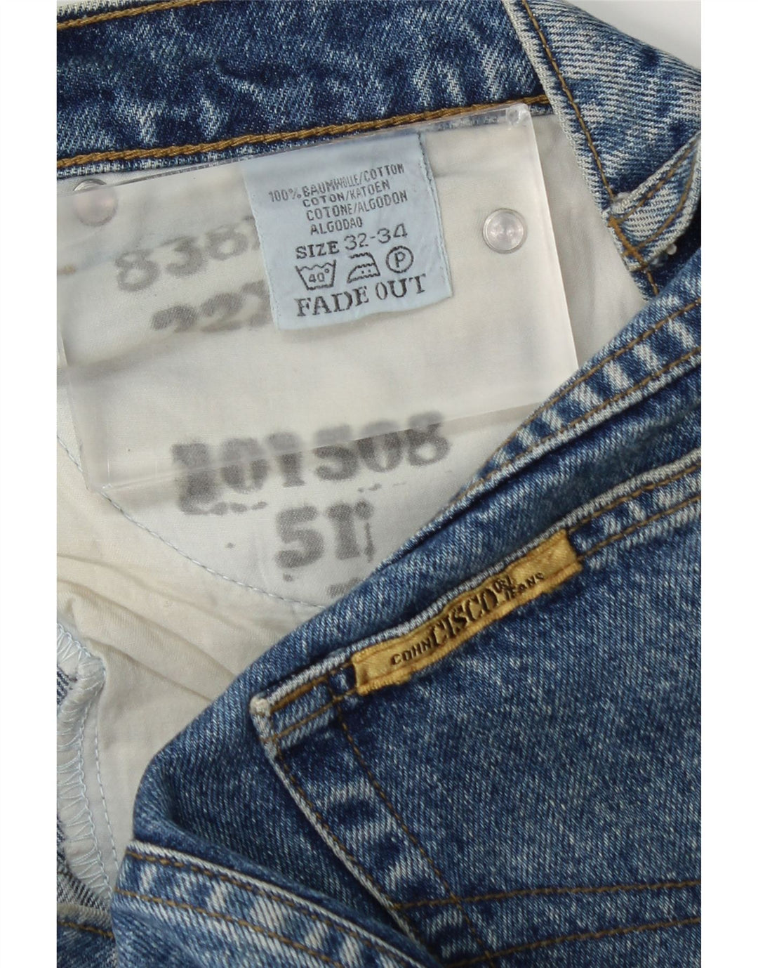 Cohn Cisco Jean droit homme W32 L32 bleu coton