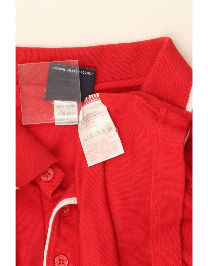 UMBRO Polo Homme XL Rouge Coton