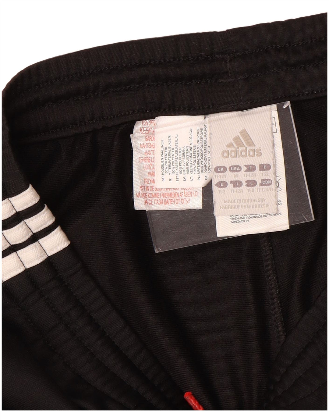 ADIDAS Pantalon de survêtement pour garçon 11-12 ans Noir Colourblock