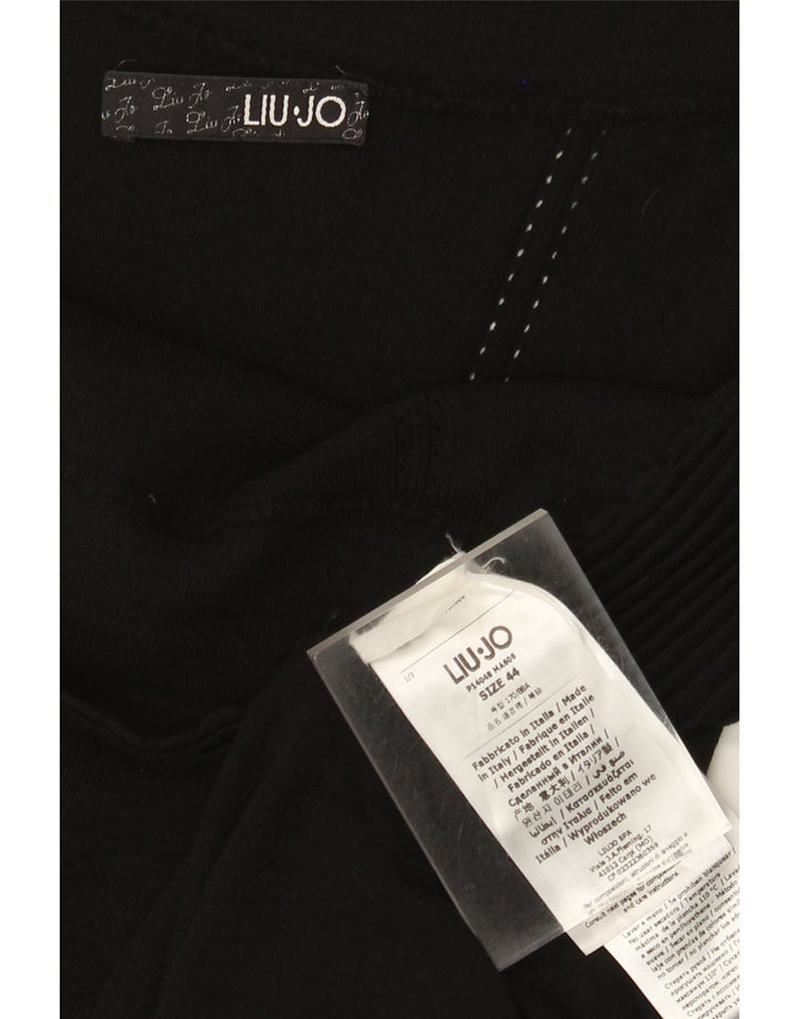 Liu Jo Femme Robe Épaules Dénudées IT 44 Viscose Noir Moyen