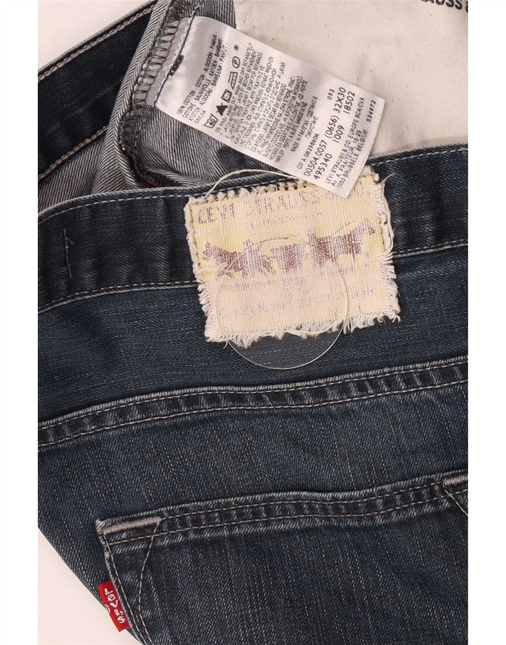 Levi's Jean Droit 504 Homme Bleu W32 L27 Coton