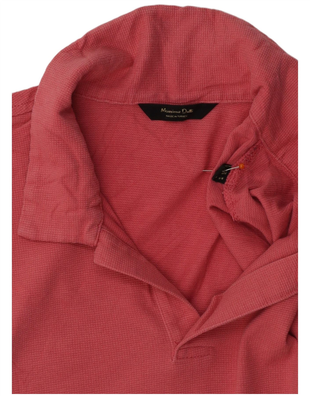 MASSIMO DUTTI Polo Homme Rose Moyen