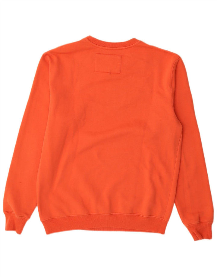 Quiksilver Sweat-shirt graphique pour homme, petit, orange, polyester