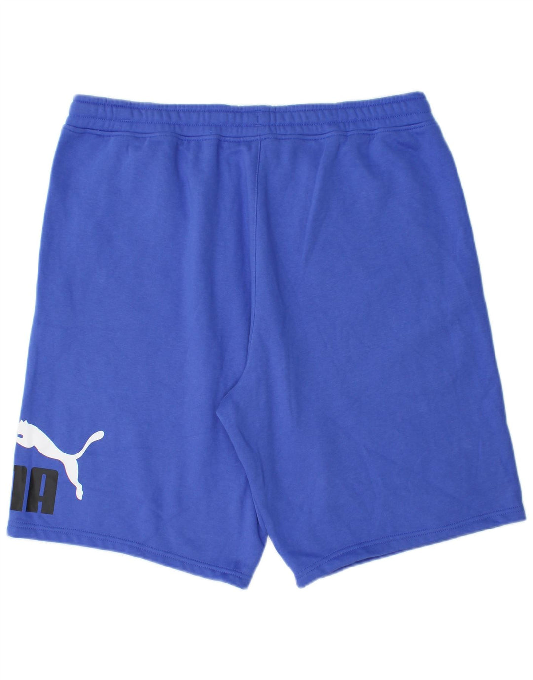 PUMA Short de Sport Graphique Homme XL Bleu Coton
