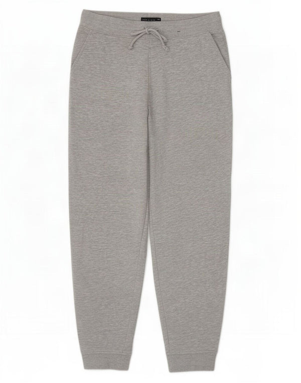 Marks & Spencer Pantalon de survêtement pour femme Joggers UK 12 Gris moyen Coton