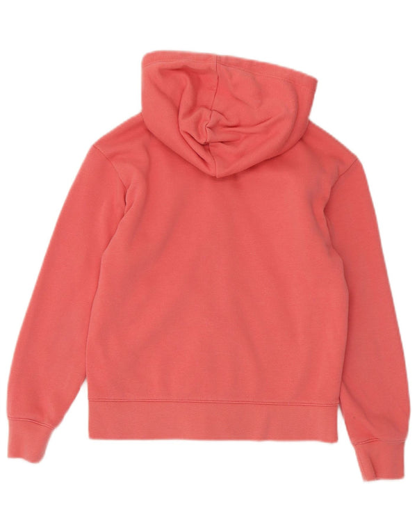Champion Pull à capuche zippé fille 9-10 ans en coton rose moyen