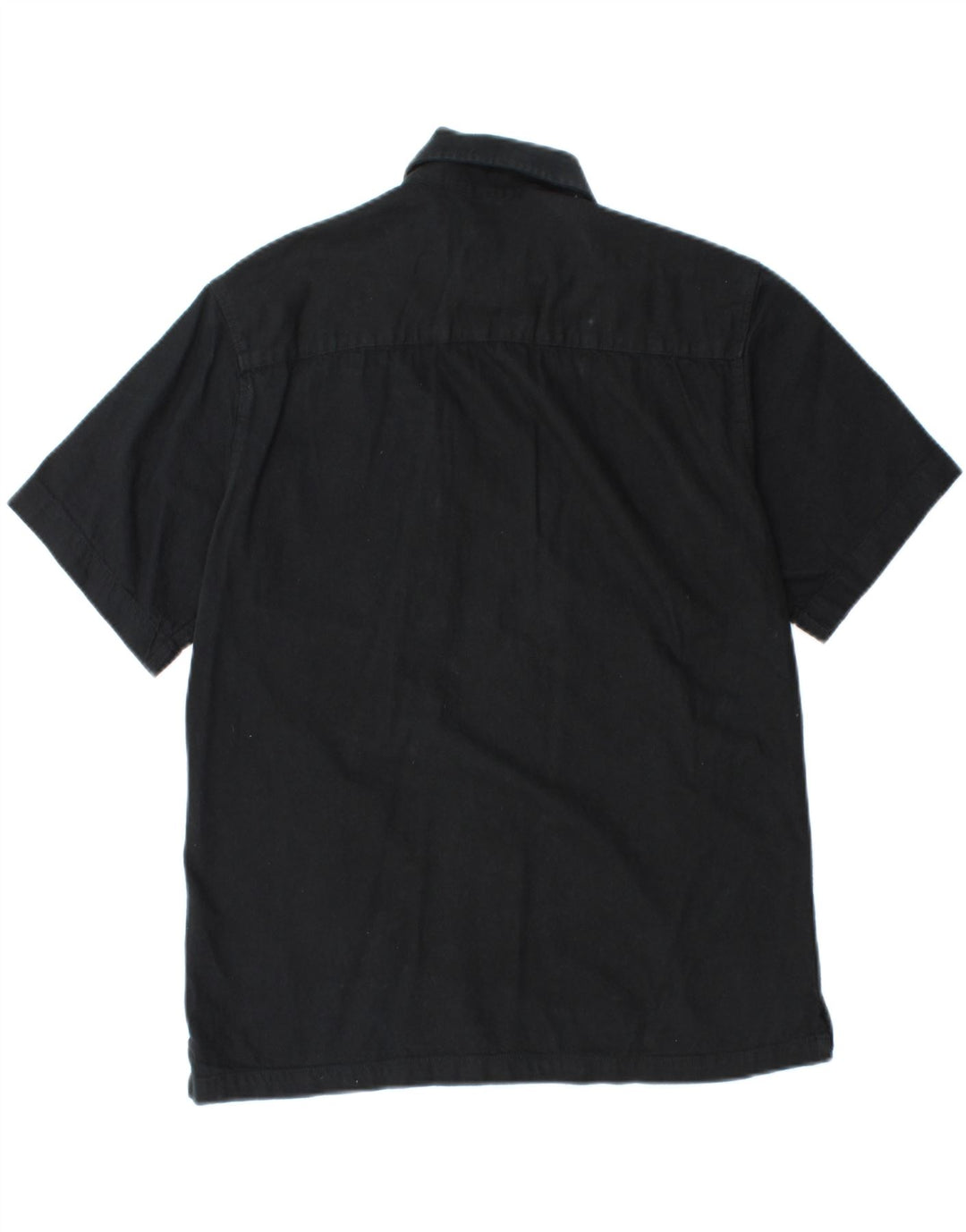Jack & Jones Chemise à manches courtes coupe régulière pour homme Petit coton noir