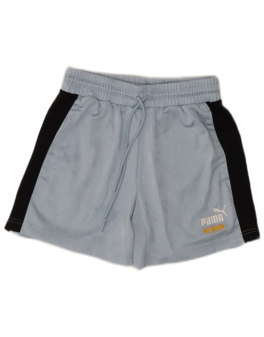 Puma Short de Sport Homme UK 10 Small Bleu Colorblock