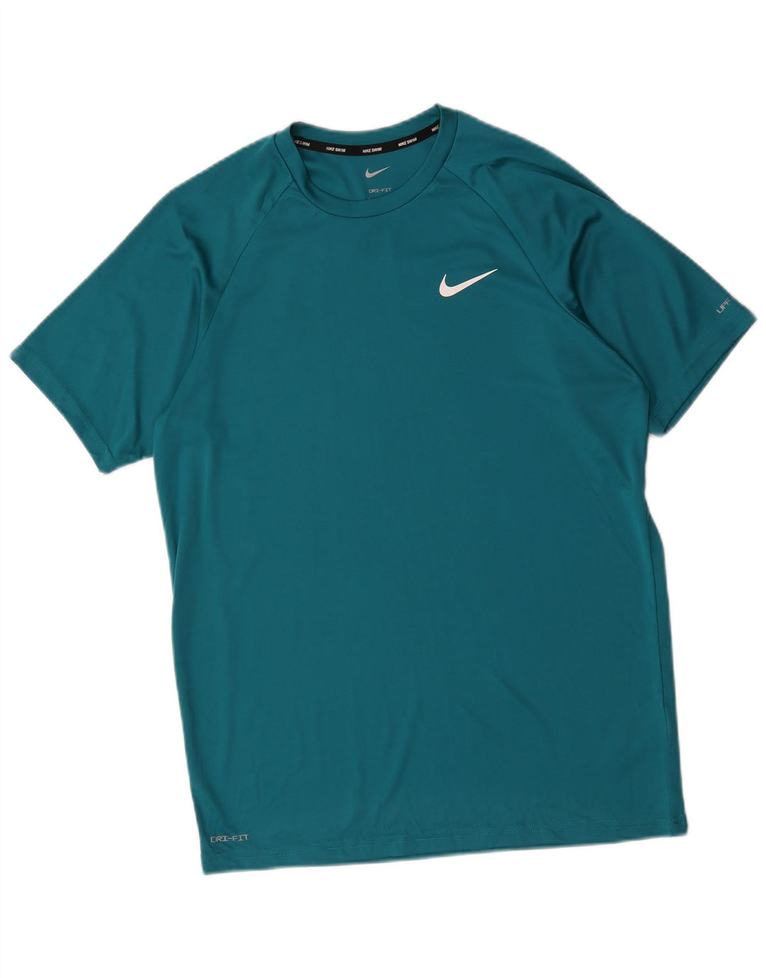Nike Homme Dri Fit T-Shirt Haut Bleu Moyen Polyester