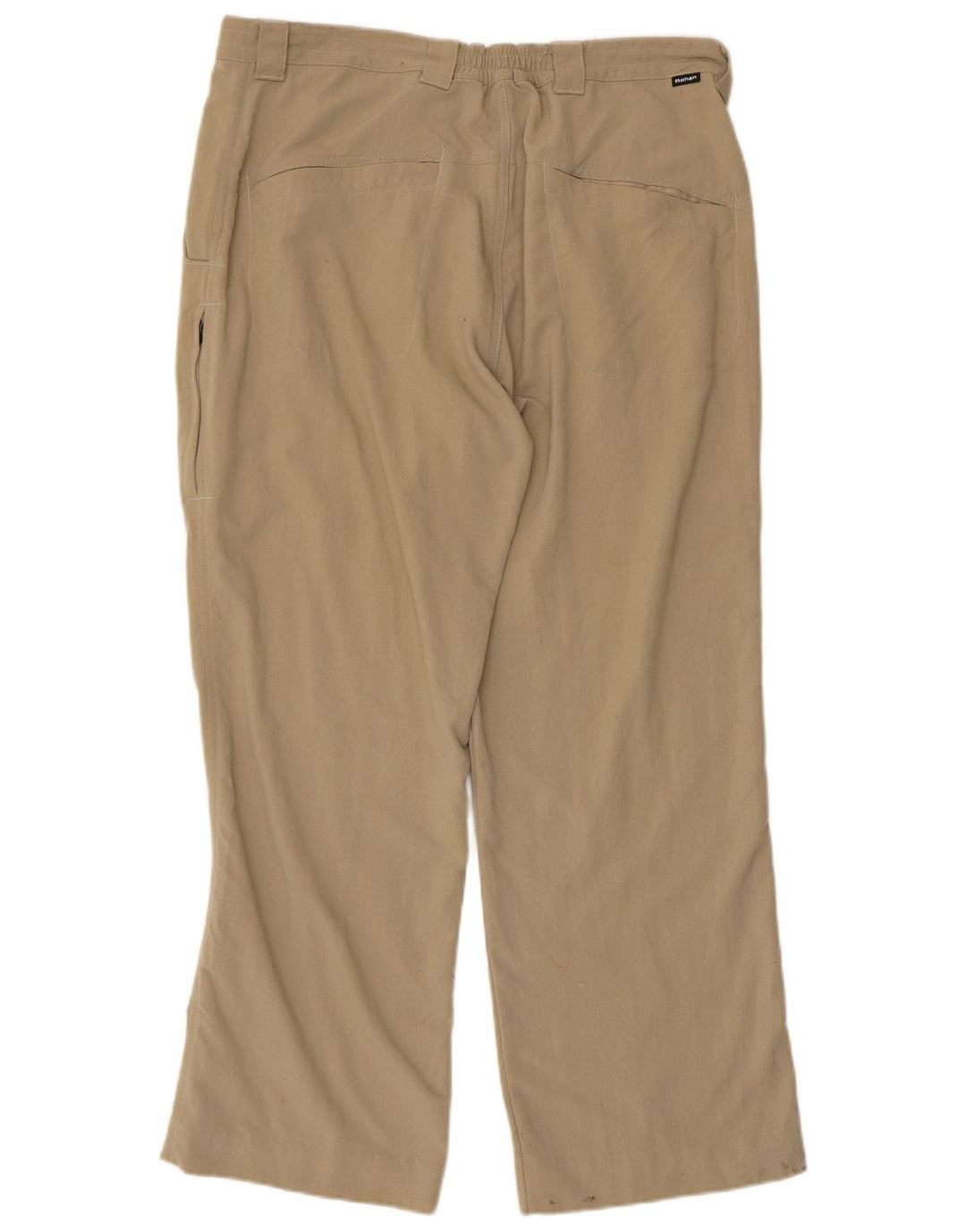 ROHAN Pantalon Cargo Droit Homme W36 L27 Beige Polyamide