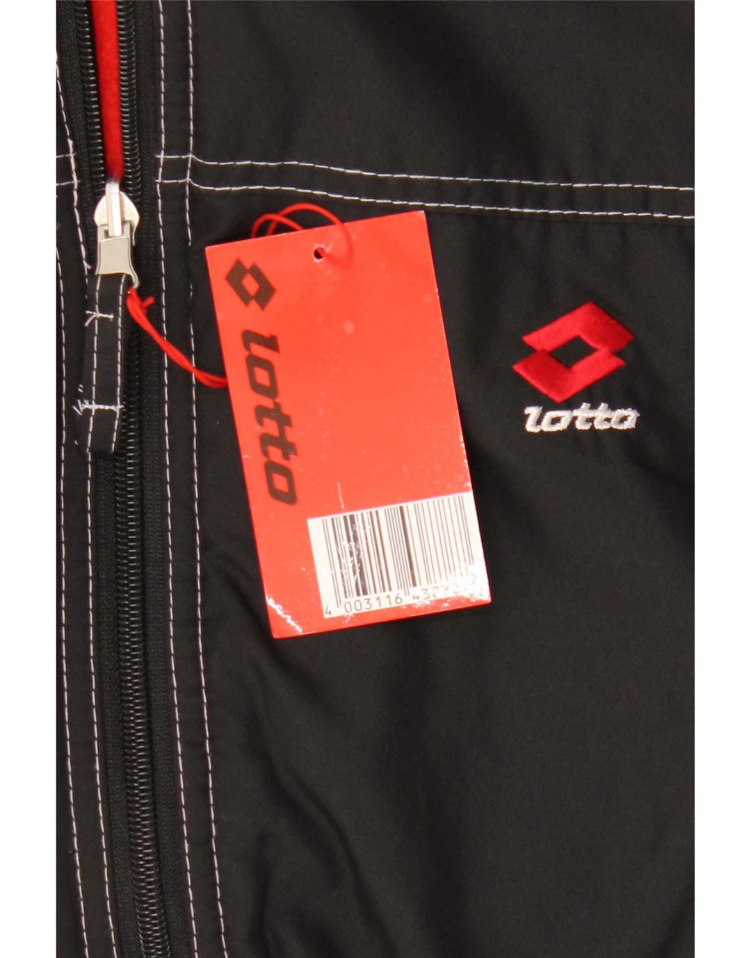 Lotto Gilet réversible pour homme UK 40 Large Noir Polyester