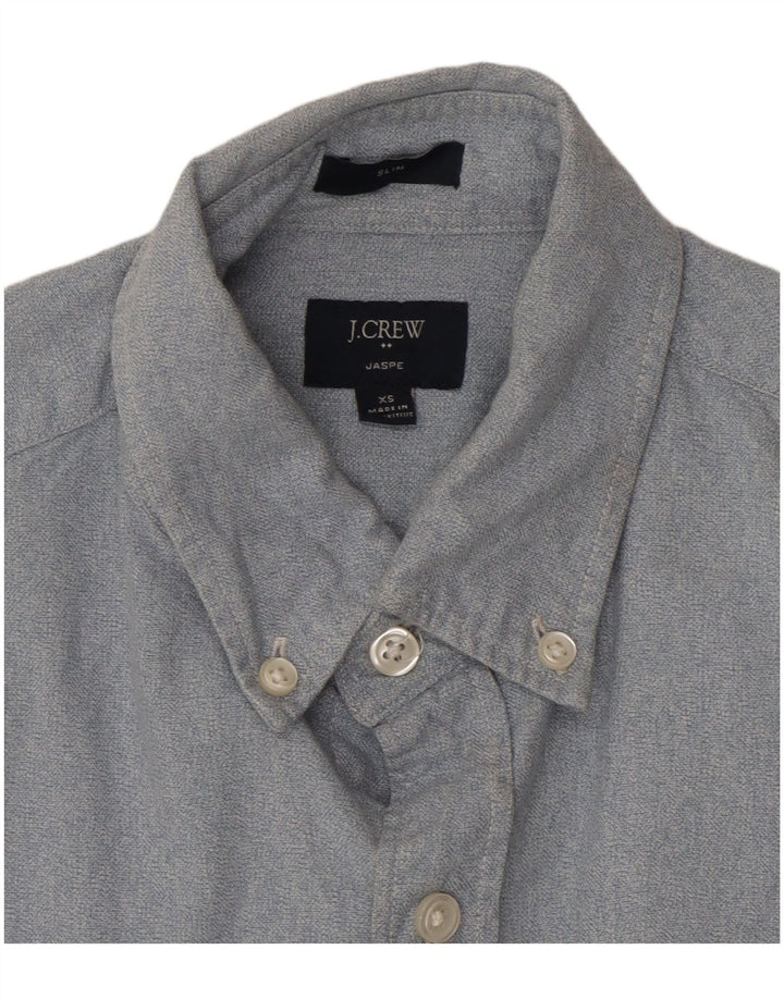 J. CREW Chemise Slim Fit Homme Bleu Coton
