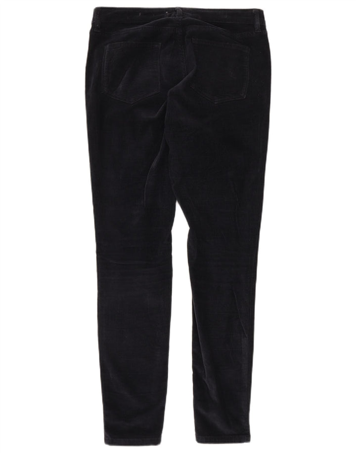 FAT FACE Pantalon Jegging en velours côtelé pour femme UK 10 Small W32 L30 Bleu marine