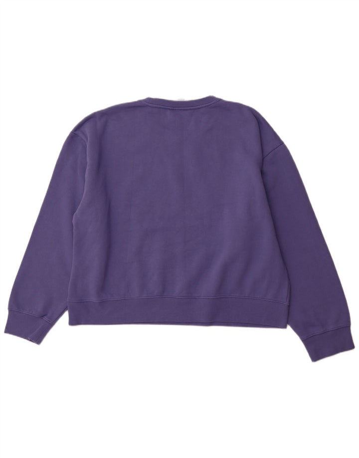 CHAMPION Sweat-shirt pour femme UK 20 2XL Violet Coton