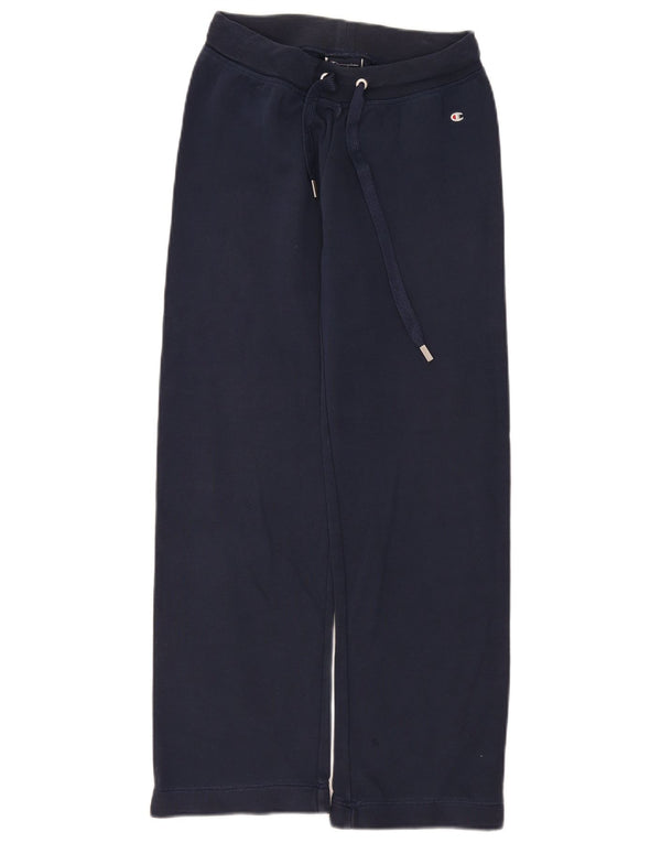 Champion Pantalon de survêtement pour femme UK 12 Bleu marine moyen Coton