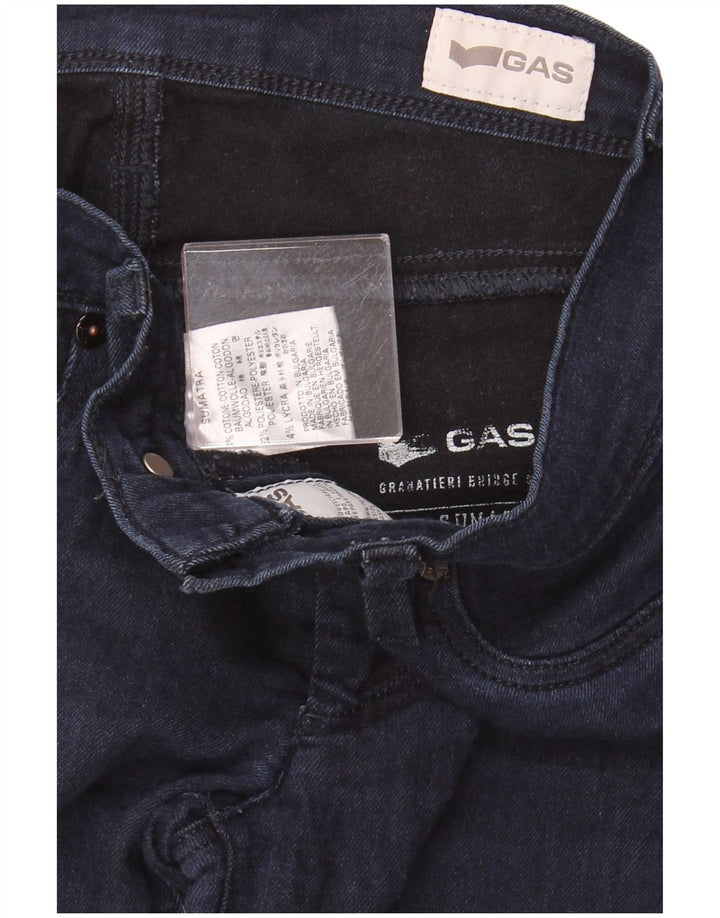 GAS Jean Slim Sumatra Femme W25 L32 Bleu Marine Coton