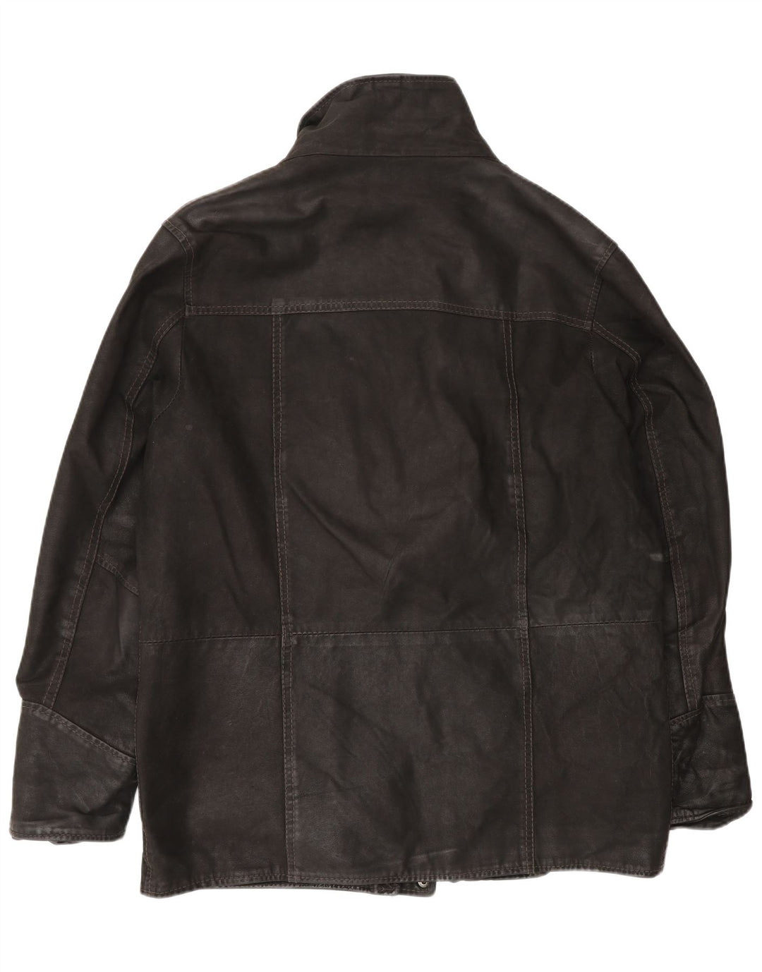 veste en cuir homme vintage IT 52 XL Noir