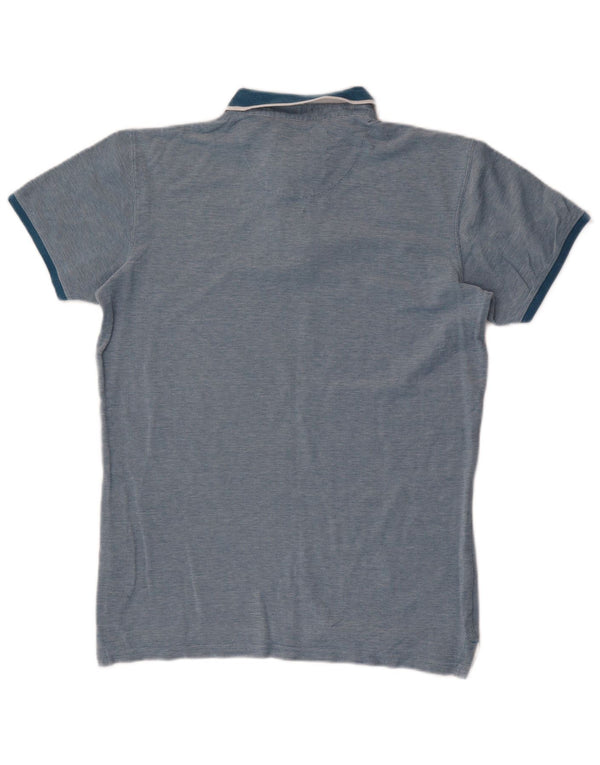 Jack Wills Polo Homme Petit Bleu Rayé Coton