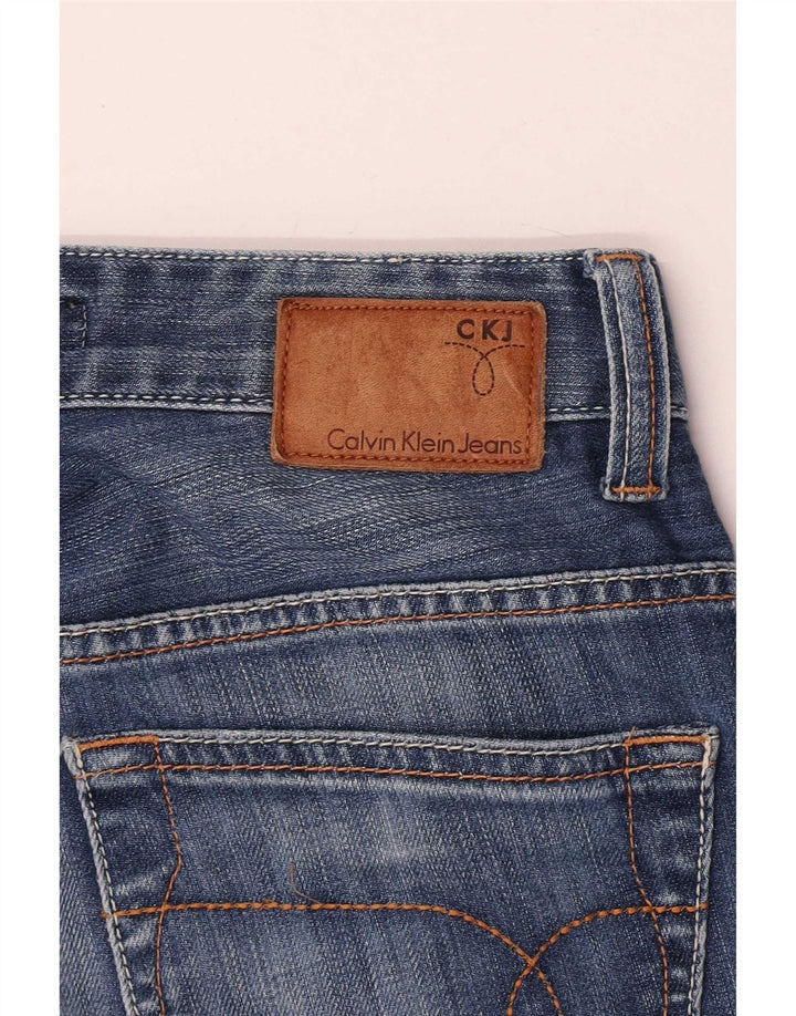 Calvin Klein Jean droit femme W30 L34 bleu