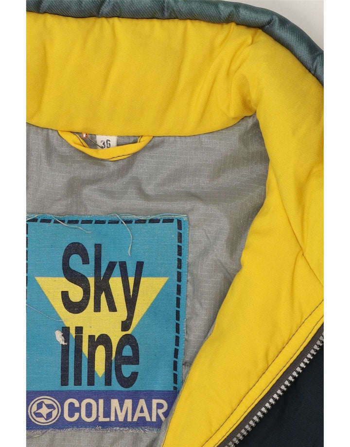 Colmar Veste de Ski Graphic IT 36 Small Jaune Colourblock Polyamide Homme