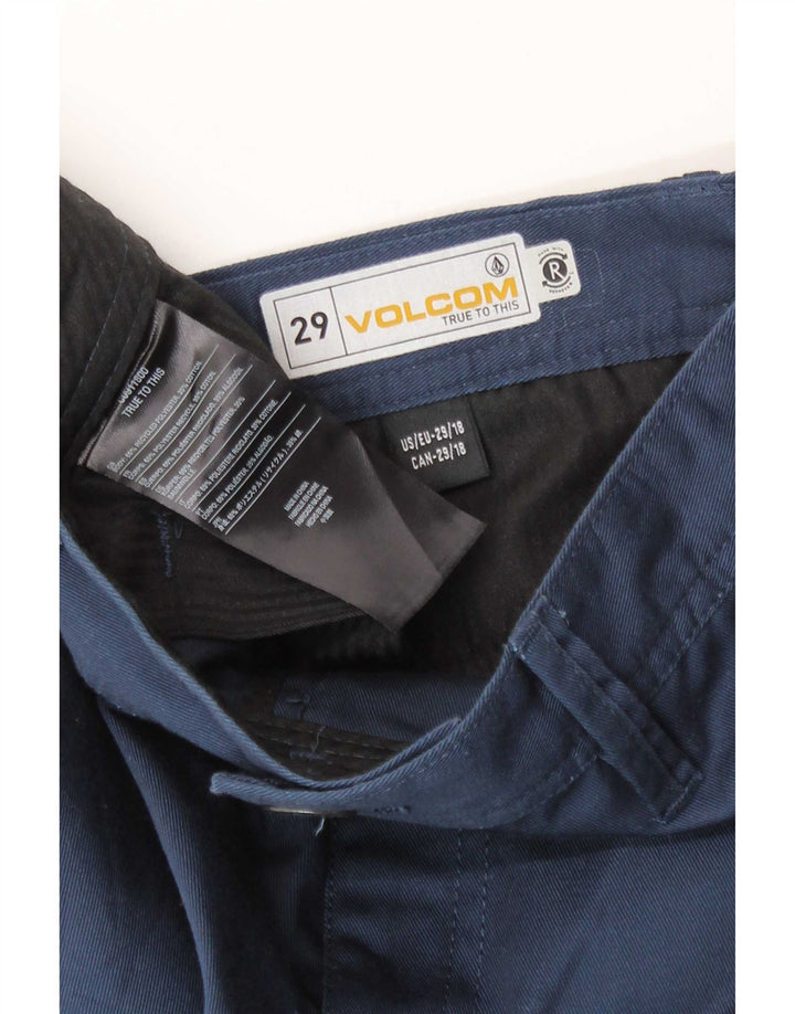 Volcom Short Chino Homme W29 Petit Bleu Marine Polyester