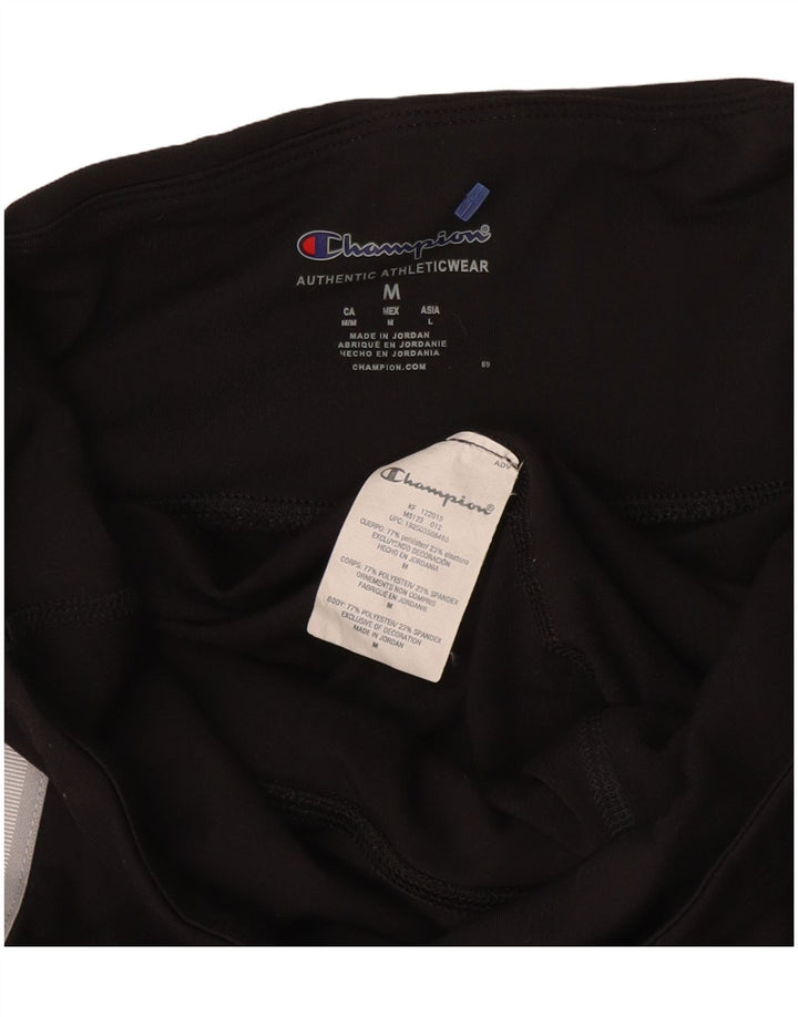 CHAMPION Leggings Femme UK 42 Polyester Noir Moyen