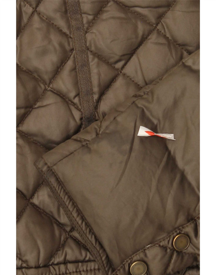 Henry Cottons Veste matelassée pour femme IT 42 Kaki moyen Polyester